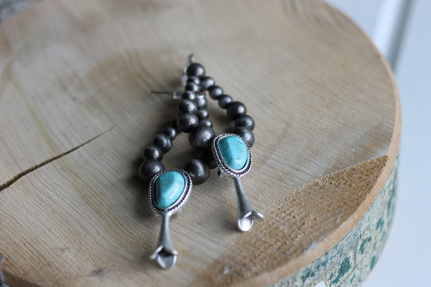 Squash Turquoise Earrings