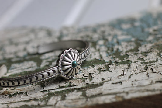 Concho Cuff Bracelet