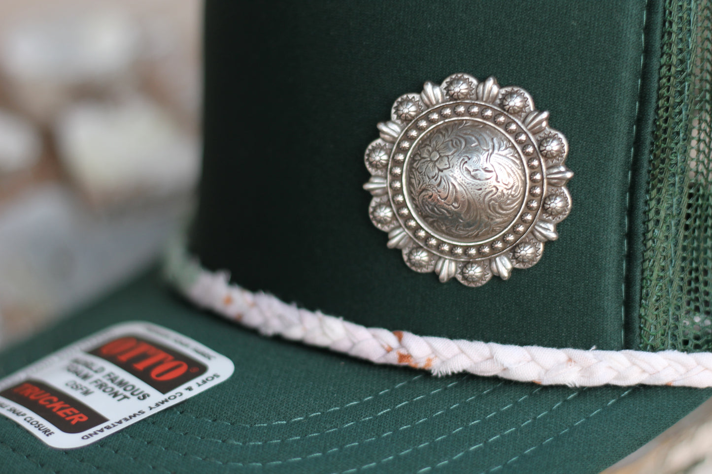 Hunter Green High Rise Trucker