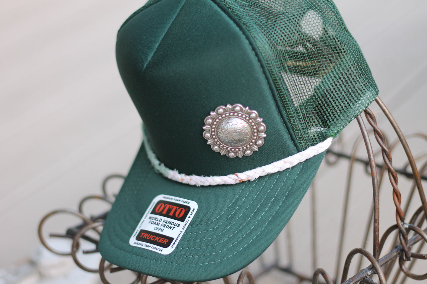 Hunter Green High Rise Trucker