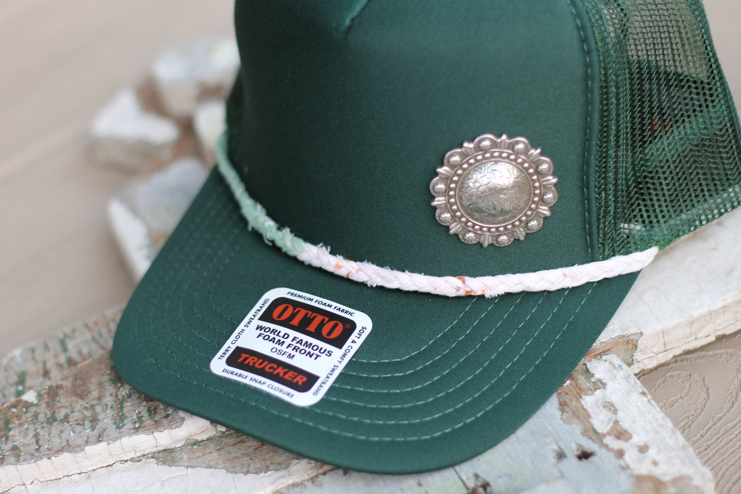 Hunter Green High Rise Trucker