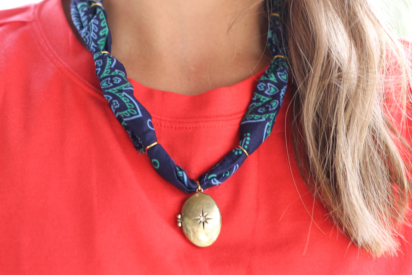 Golden Locket Necklace