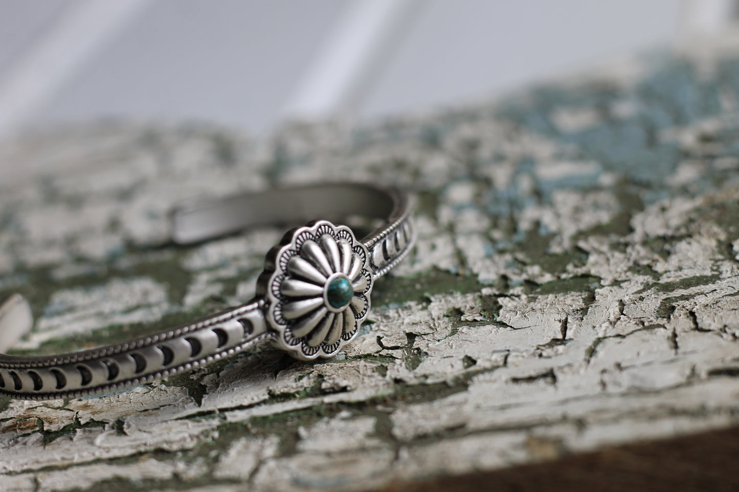 Concho Cuff Bracelet