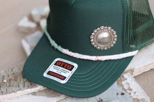 Hunter Green High Rise Trucker