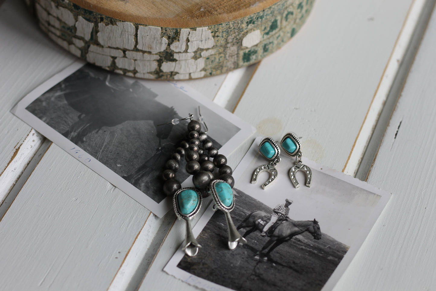 Squash Turquoise Earrings