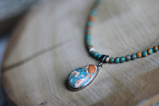 Blaine Gemstone Necklace