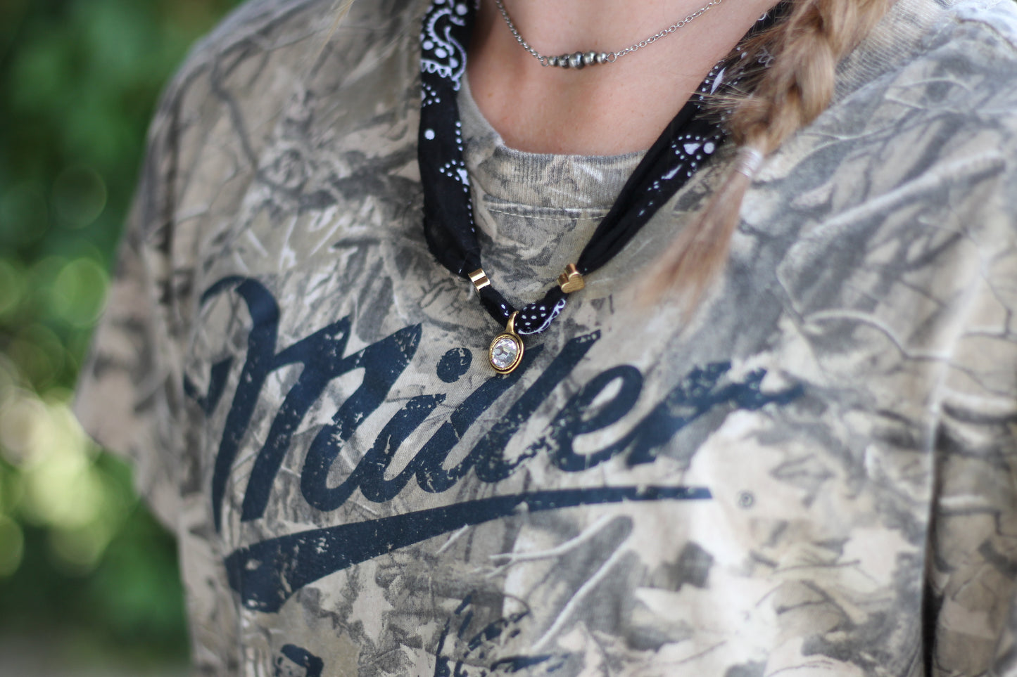 Bandana Crystal Necklace