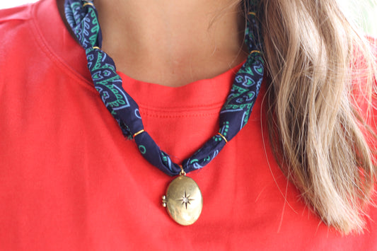 Golden Locket Necklace