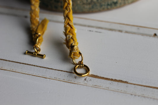 Callahan Cross Tassle Necklace